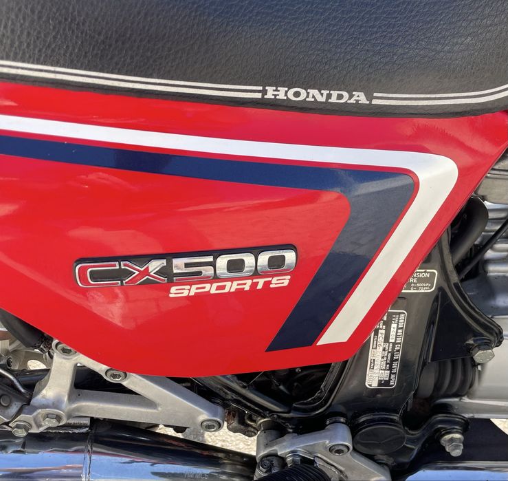 Vendo: Honda CX 500 “sports”