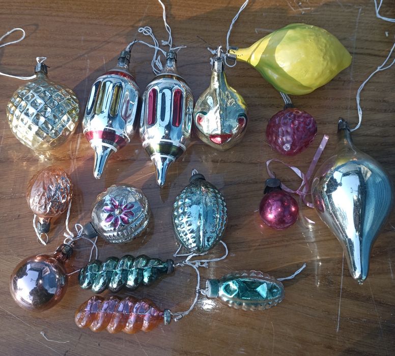 Елочные игрушки ссср