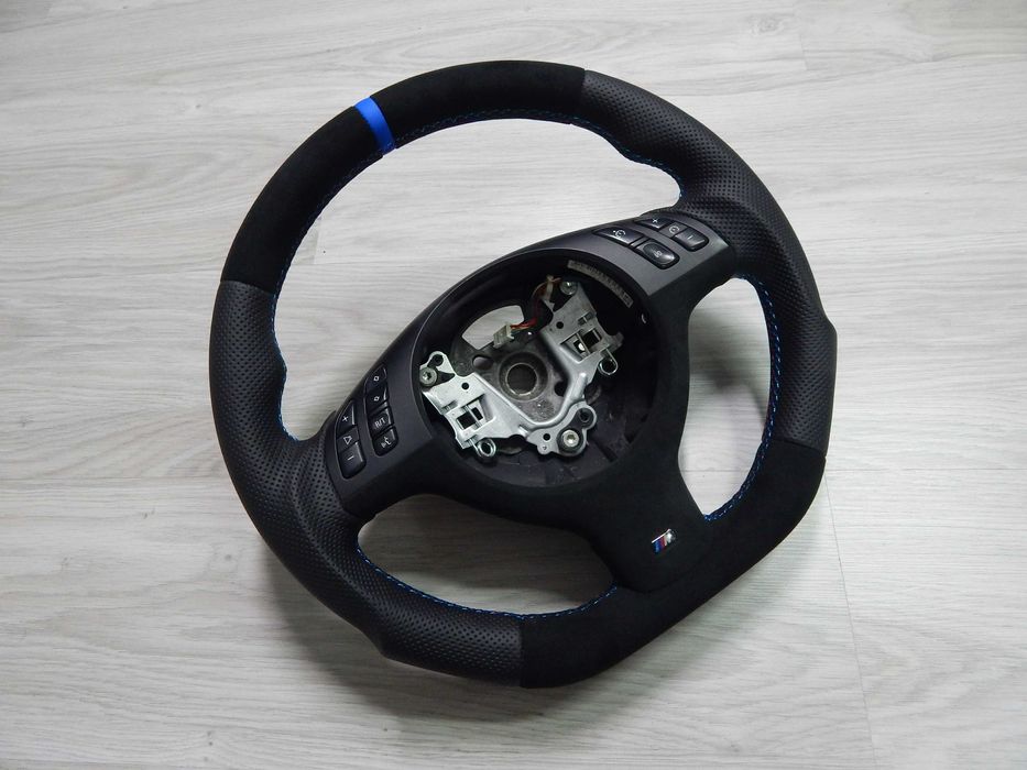 BMW E46 E39 Lift - kierownica nowa skóra sport M-Pakiet Alcantara