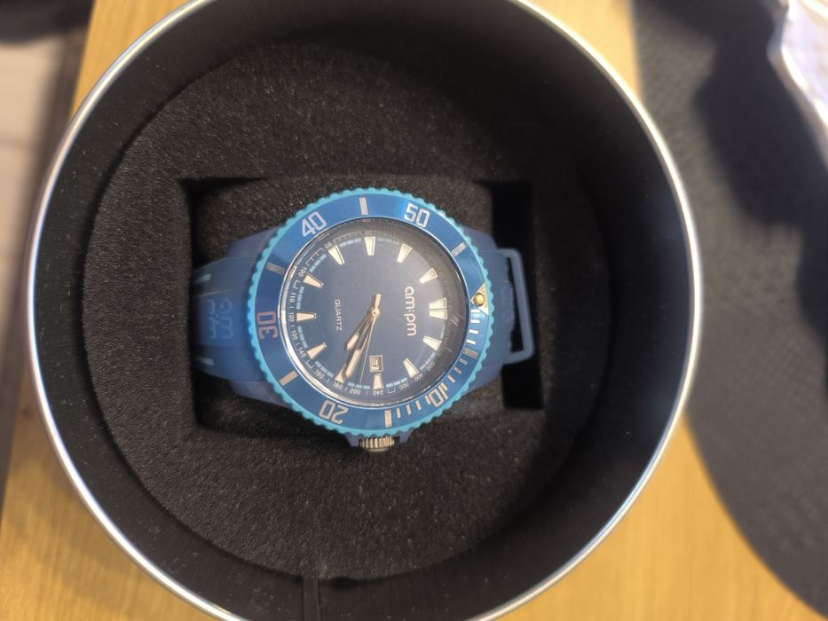 Zegarek firmy am.pm niebieski