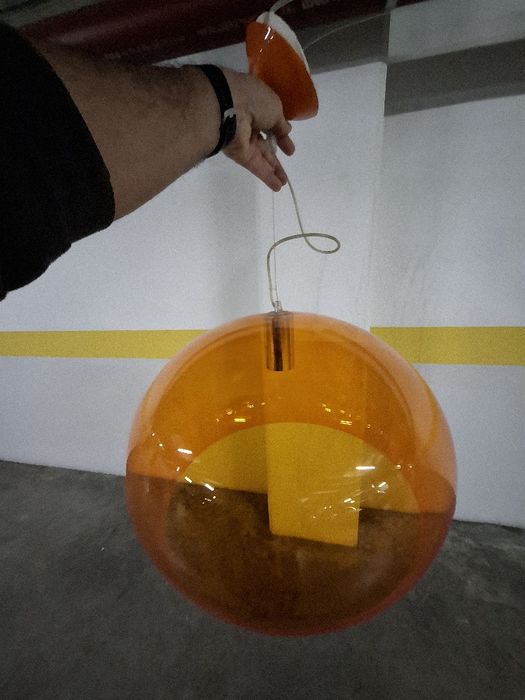 Candeiro Orange Kartell Fly  Oportunidade!