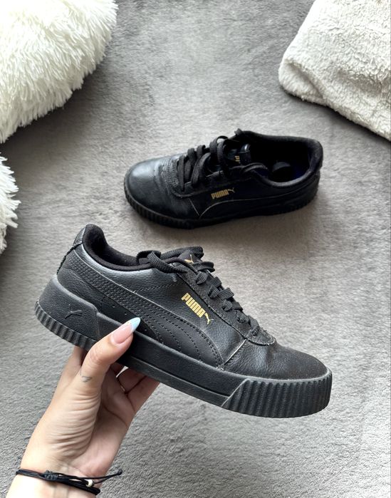 Czarne buty sportowe puma 37,5