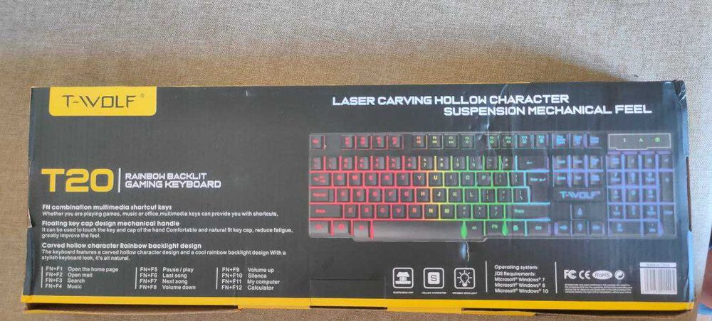 Нова ігрова клавіатура