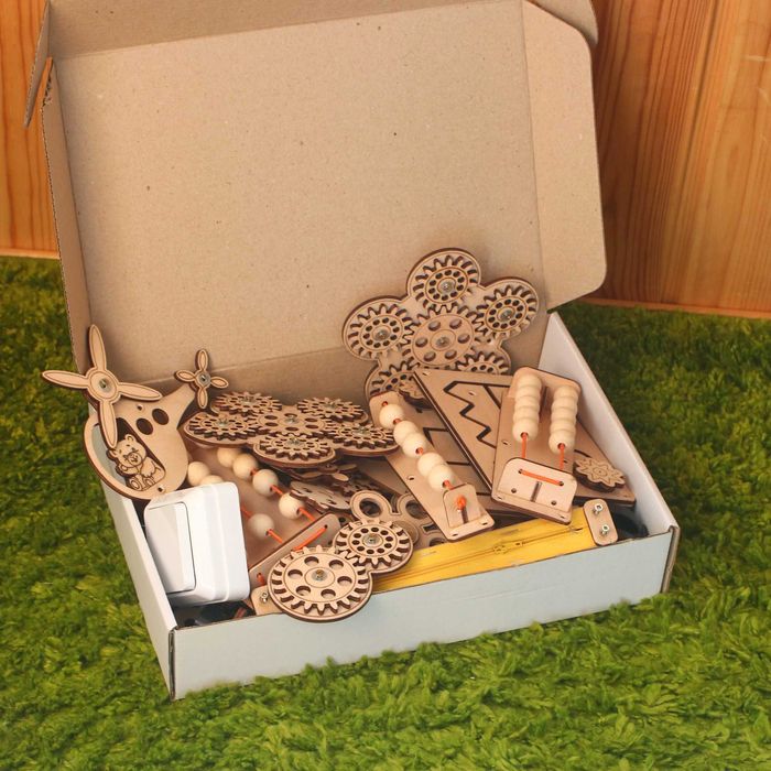 Деталі до бізіборда, Набір для бізіборда, Заготовки для бизиборда