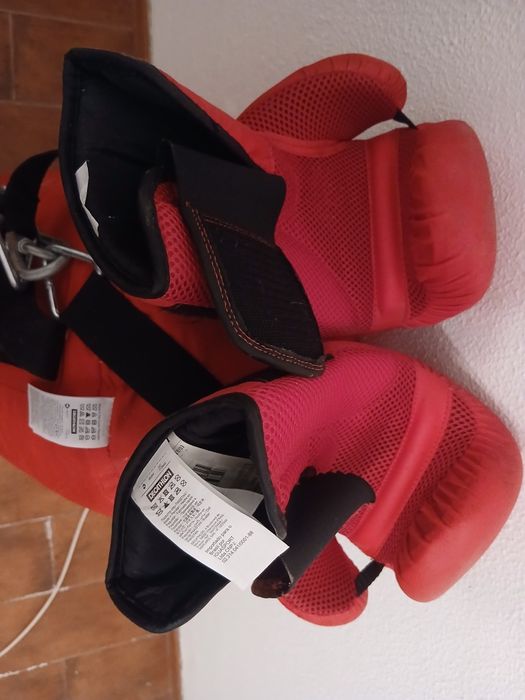 Saco Boxe + Luvas
