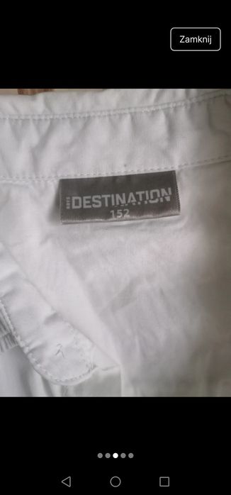 Spodnie+ koszula chłopięca