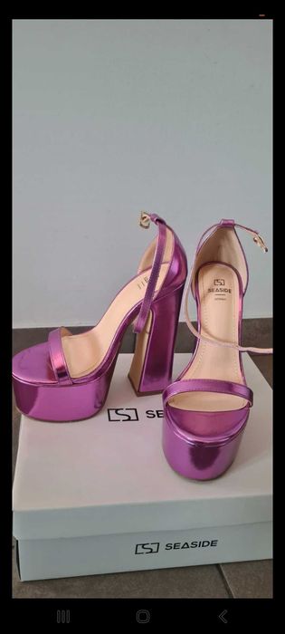 Sandalias altas seaside