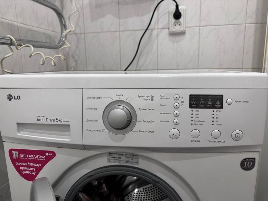 Стиральная машина LG Direct Drive 5 кг (F1268LD1) — на ремонт / запчасти