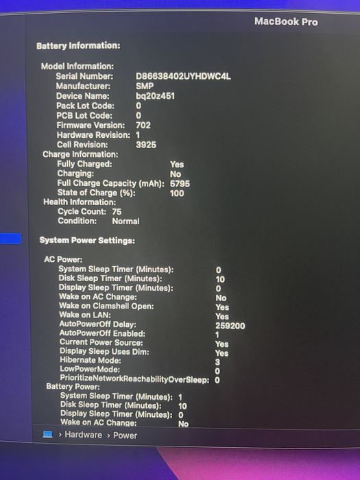 Macbook Pro 15’’ i7 2,6GHz 1Tb 16Gb - ler