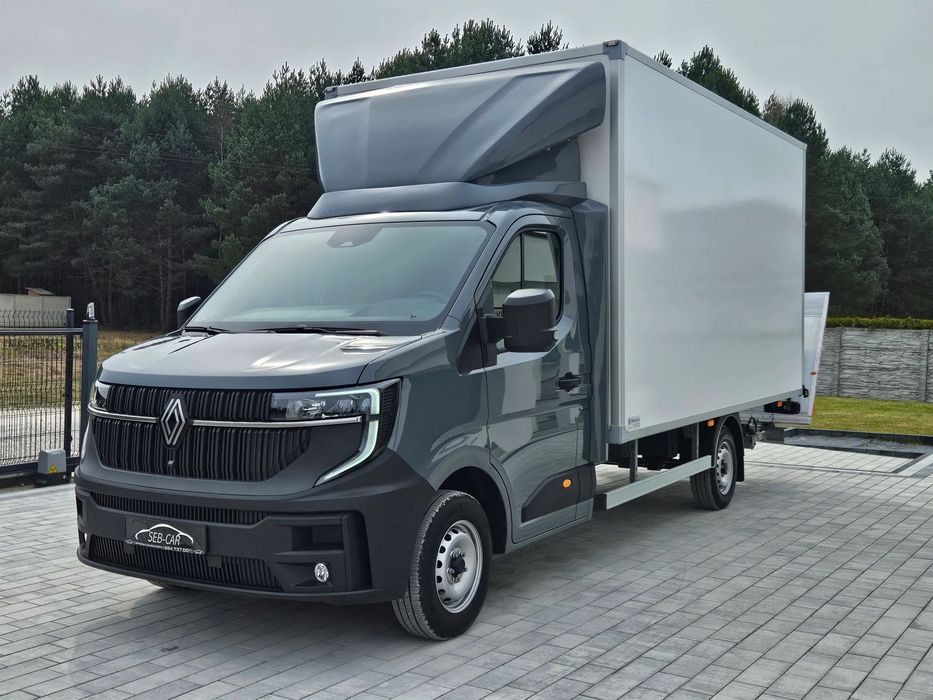 Renault Master Automat Kontener Winda DHOLLANDIA Nowy bez przebiegu od ręki  AUTOMAT Kontener 4.5m Winda DHOLLANDIA Rejestracja 2026r Od ręki Salon