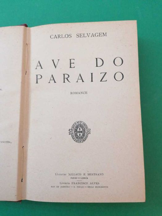 Ave do paraizo, de Carlos Selvagem