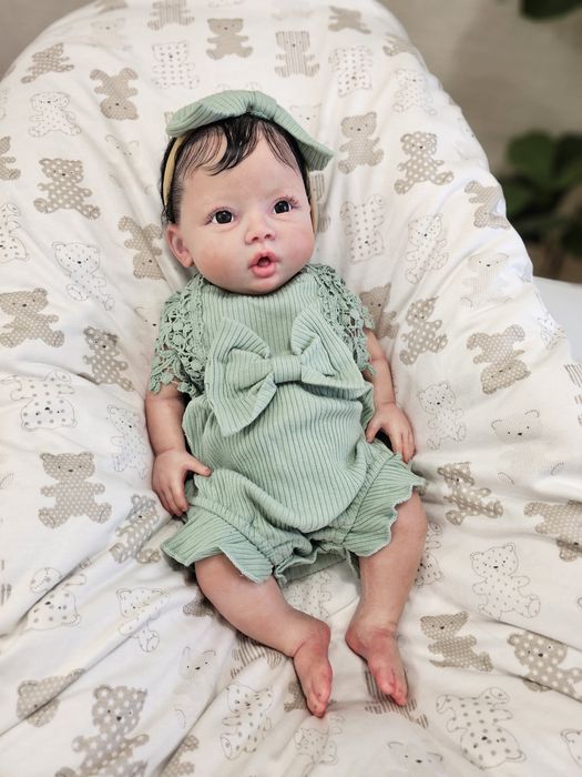 Bebé Reborn silicone, boneca reborn macia