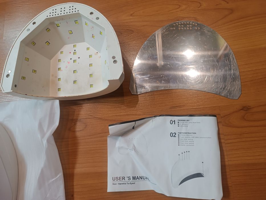 Два набора:Профессиональная лампа UV/LED Sun X17, Лампа  SunOne Uv/led