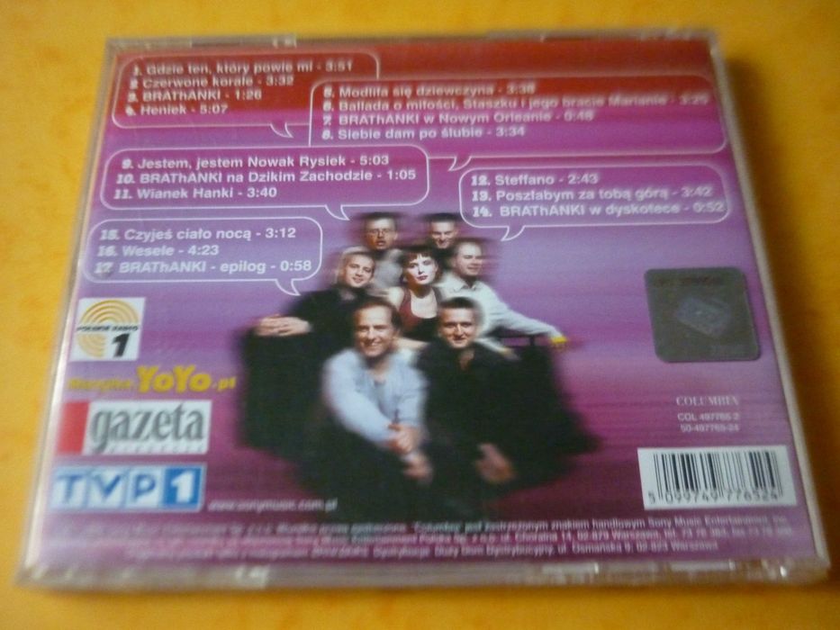 Płyta CD Brathanki "Ano!" (Halina Mlynkova)