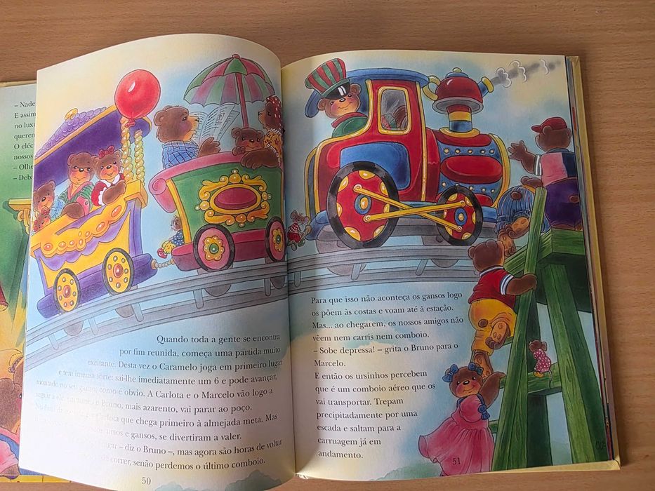 Livro infantil "Três Ursinhos no Mundo às Avessas" de Christ Vogl