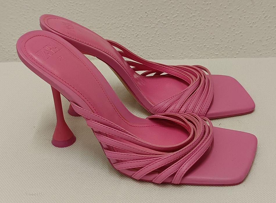 Buty damskie Zara rozmiar 39 Różowe Nowe , nieużywany prezent