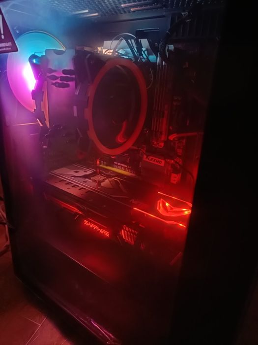 Ігровий пк 8/16 ядер, 64гб озп, ssd m2 256, sapphire vega64