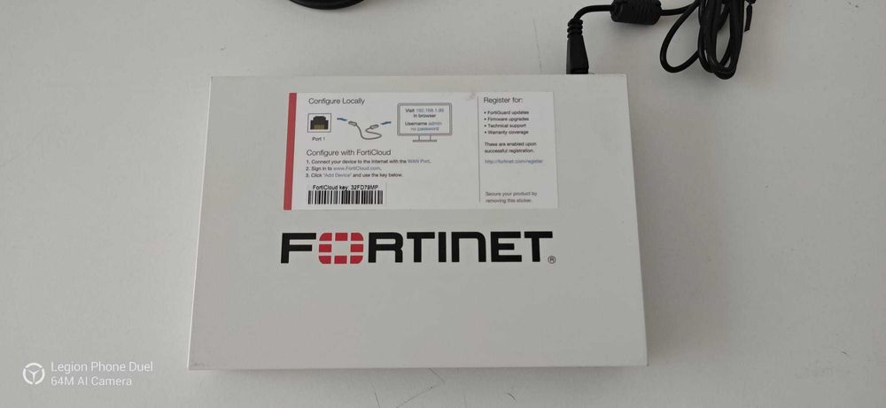 Fortinet FG-60D usado