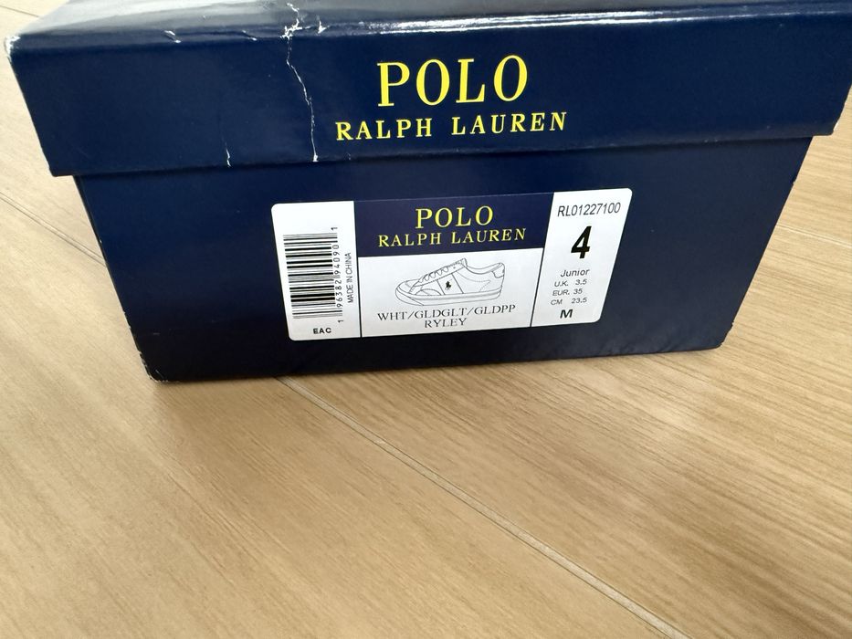 Buty  Sneakersy Polo Ralph Lauren  białe 35
