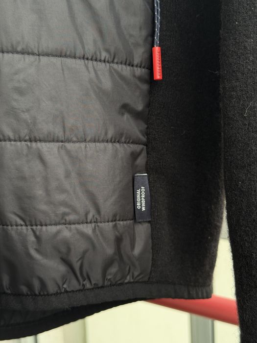 Holebrook Sweden Hooded Wool Hybrid Windproof Jacket Black M