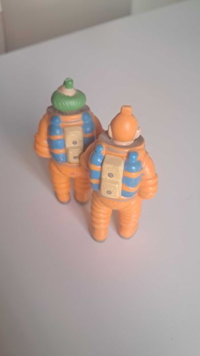 Figuras Tintin & Dupont – Cosmonautas – BD « Aterragem na Lua »
