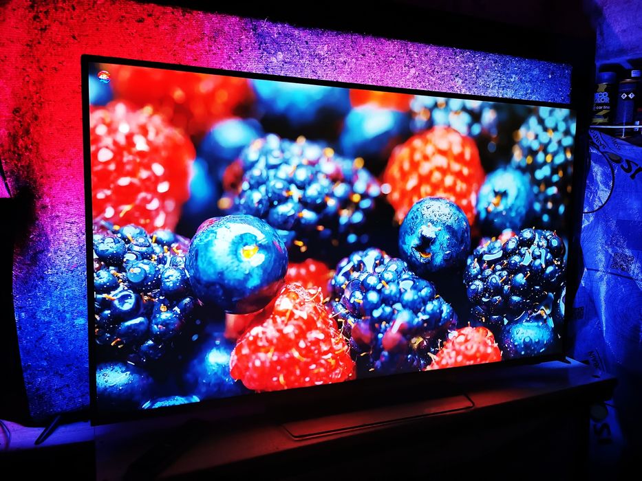 55" Philips  Android 120hz 3x Ambilight 2020r  dvbt2 hevc telewizor