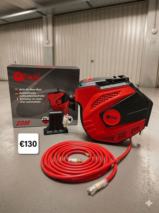 Enrolador de mangueira 20Metros Ftools