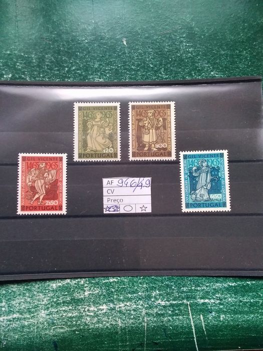 1965 5° Centenário Do Nascimento De Gil Vicente MNH **