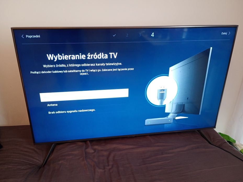 Telewizor Samsung UE50TU7102K - 50" - 4K - Smart TV