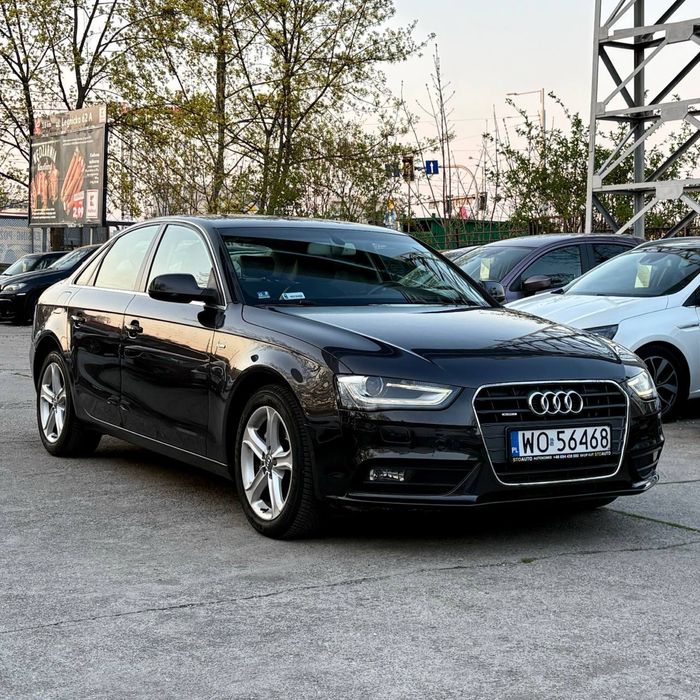 Audi A4B8|2.0T P 211KM|Automat|Quattro|NiskiPrzebieg|SalonPL|Navi|2012
