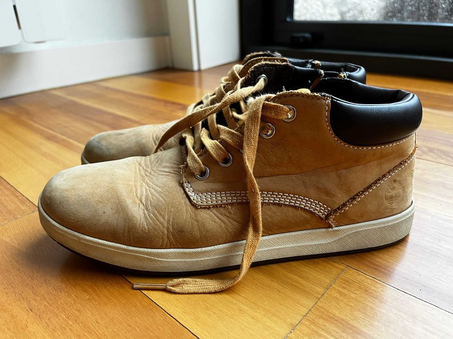 Bota Timberland Chuckka Seneca Bay para Junior em castanho