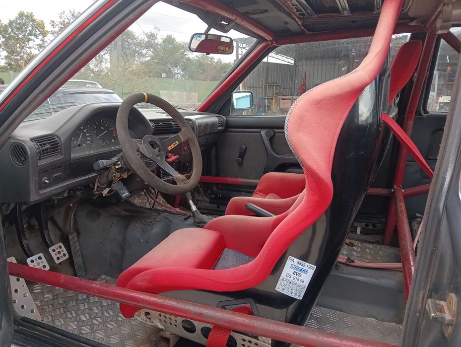 BMW E30 325i rally drift slalom