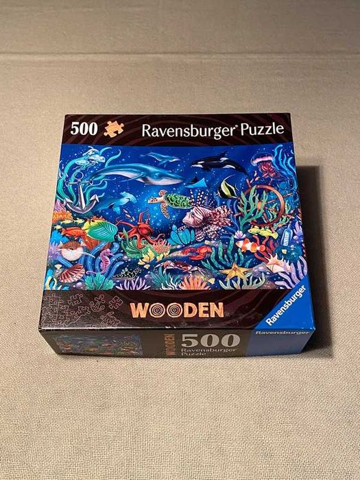Puzzle Drewniane Ravensburger Wodny świat G08