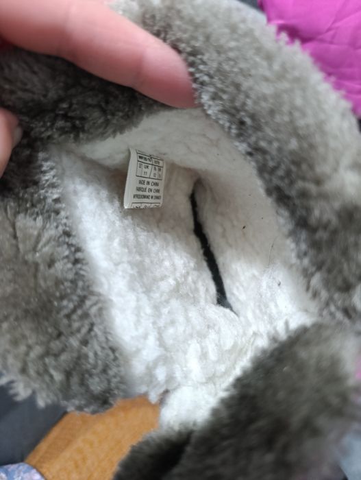 Buty śniegowce, zimowe dla dziewczynki