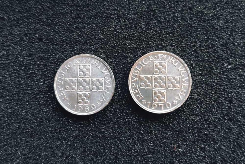 10 Centavos 1969 e 1970 Alumínio *Réplicas*