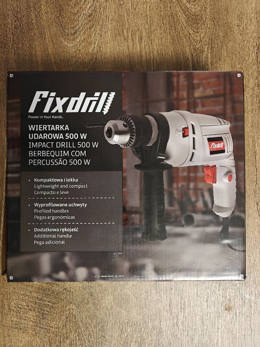 Wiertarka Udarowa FixDrill 500W