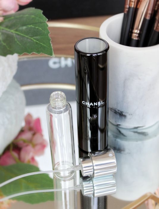 Vaporizador de perfume chanel recarregável (portátil), novo