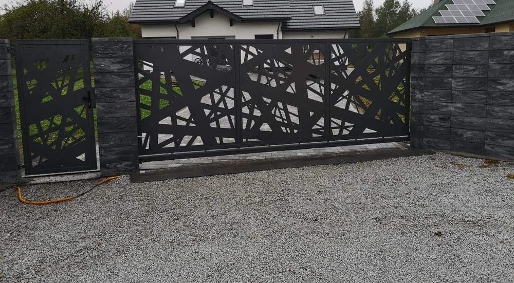 Brama Przesuwna Aluminiowa
