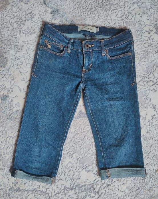 Бріджі джинсові на дівчинку Abercrombie.