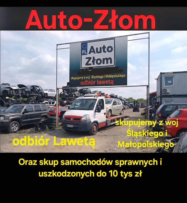 Auto złom ,Auto szrot, Auto kasacja , złomowanie samochodów
