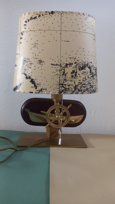 Candeeiro apoio Náutico em latão