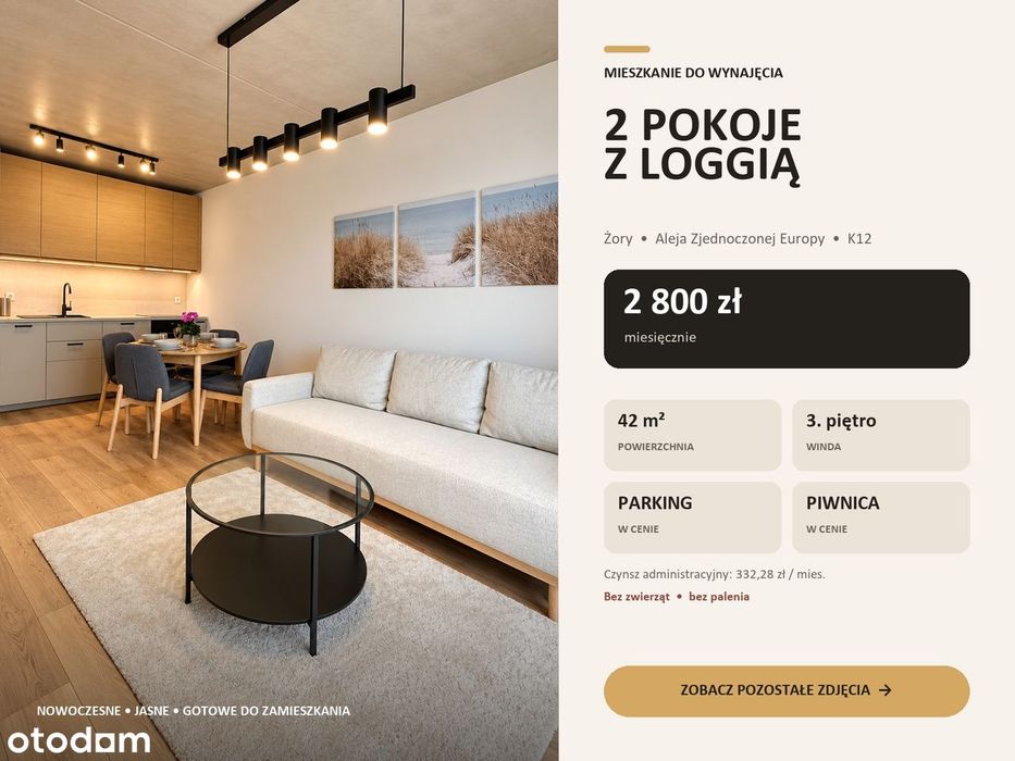 Mieszkanie – Żory, Osiedle Generała Władysława Sikorskiego, Sikorskiego - Widok 2