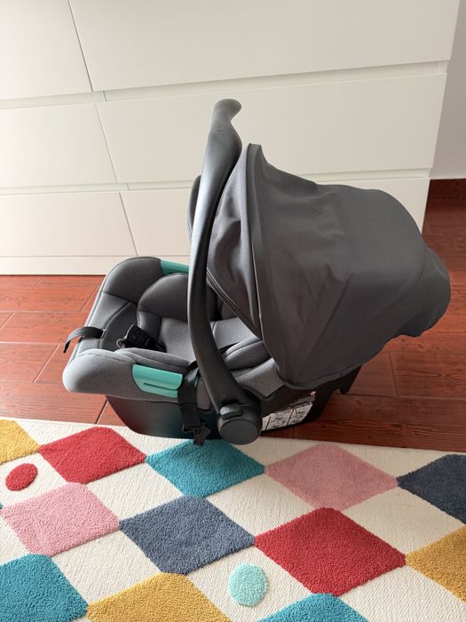 Carrinho mais alcofa e ovo para bebe