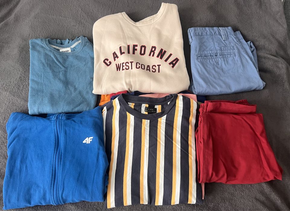 Zestaw mwskich ubran