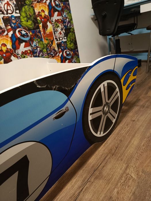 Łóżko dziecięce używane + materac 160x80