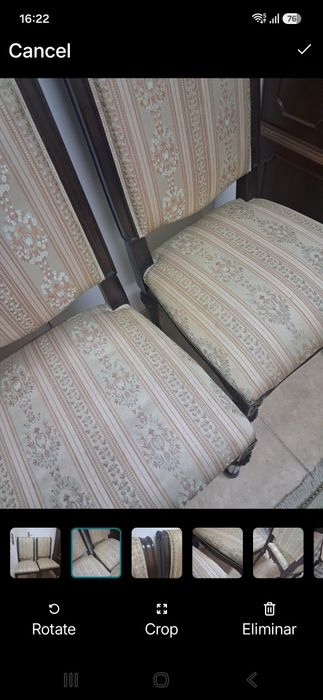 Conjunto 2 cadeiras sala