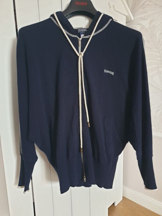 Ekskluzywny sweter Vilebrequin 100% kaszmir bluza M