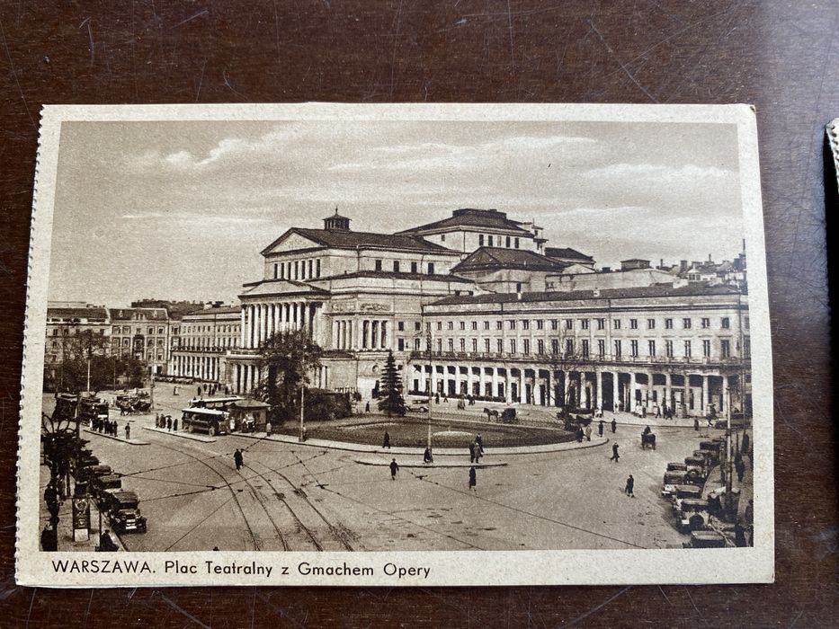 4 stare pocztówki  Warszawa