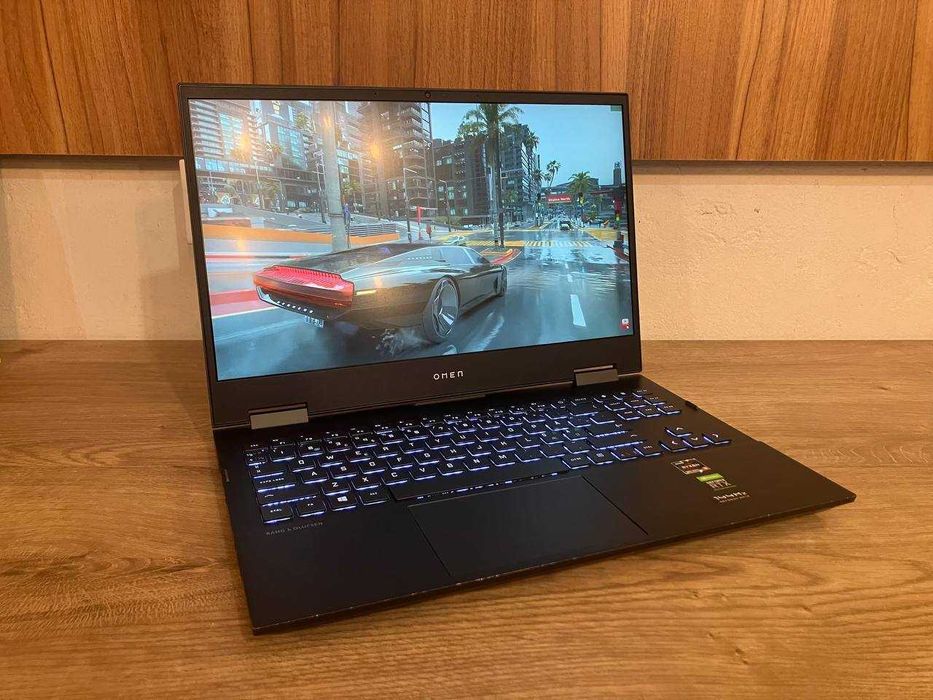 Ноутбук 15.6" HP Omen 15-EN1824NO / Ryzen 5 5600H / 16GB / SSD 1TB / RTX 3060 6GB / гарантія 3 міс.