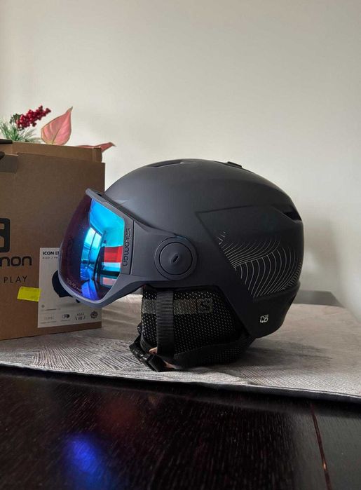 Kask narciarski Salomon Icon LT Visor Photo Sigma